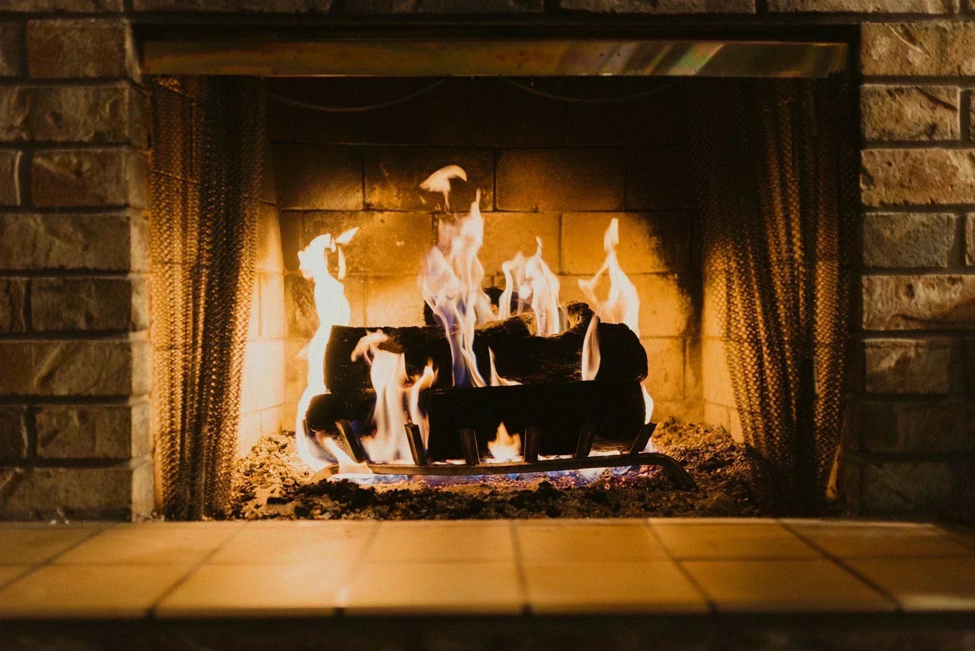 How to Clean Fireplace Soot from Screen & Glass and Brick & Stone